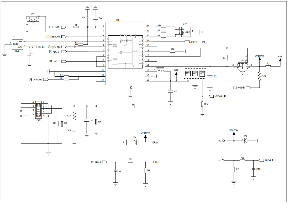 TWS耳機充電倉單芯片方案-CSC9006/CSC9006B
